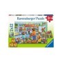 Puzzle magazin alimentar 2x12 piese